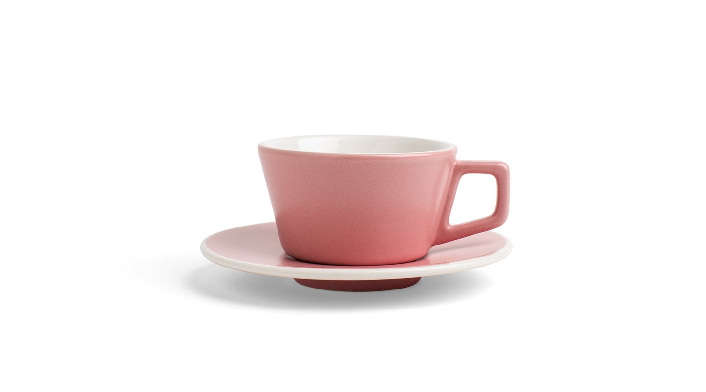 Angle Coffee Cup Set of 6 - Espresso, Cappuccino and Latte sizes available in multiple colours - MAD! Coffee, Created Co