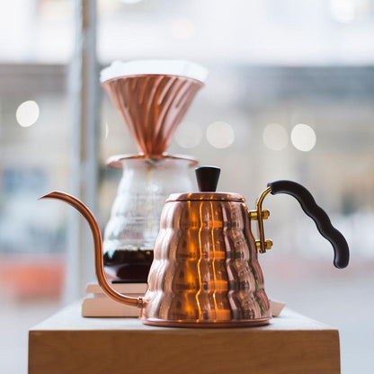 Hario V60 Buono Copper Drip Kettle - MAD! Coffee, Hario