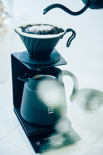 Hario V60 Metal Coffee Dripper Matte Black - Size 02 - MAD! Coffee